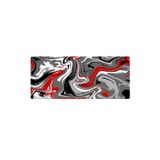 Porge Gaming Gri Kırmızı 90x40 cm Oyuncu Mouse Pad
