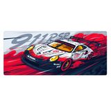Porge Gaming Mouse Pad 70x30 cm XL Büyük Dikişli Kenar Speed Oyuncu Mouse Pad(911RSR, 70X30 cm)