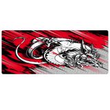 Porge Gaming Mouse Pad 70x30 Mouse Pad XL Büyük Hyperbeast Oyuncu Mouse Altlığı Mousepad (Kırmızı Ejder, 70x30 cm 3mm kalınlık)