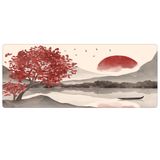 Porge Gaming Mouse Pad 70x30 Mouse Pad XL Büyük Oyuncu Mouse Pad Speed Mousepad (Sunset, 70x30 cm (3mm kalınlık))