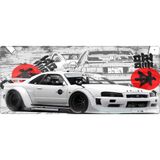 Porge Gaming Mouse Pad 70X30 Mouse Pad Xl Super Car Mouseped Büyük Mause Pad - 70x30 cm - Beyaz