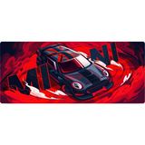 Porge Gaming Mouse Pad 70X30 Mouse Pad Xl Super Car Mouseped Büyük Mause Pad - 70x30 cm - Kırmızı