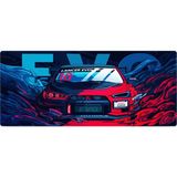 Porge Gaming Mouse Pad 70X30 Mouse Pad Xl Super Car Mouseped Büyük Mause Pad - 70x30 cm - Lacivert