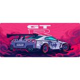 Porge Gaming Mouse Pad 70X30 Mouse Pad Xl Super Car Mouseped Büyük Mause Pad - 70x30 cm - Pembe