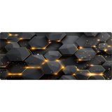 Porge Gaming Mouse Pad 70X30 Mouse Pad Xxl Mouseped Büyük Mause Pad - 70X30 cm - Siyah