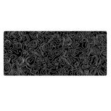 Porge Gaming Mouse Pad 70x30 XL Büyük Oyuncu Mouse Pad Speed Mousepad (Siyah, 70x30 cm (3mm kalınlık))