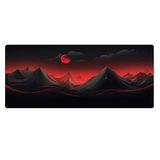 Porge Gaming Mouse Pad 80x30 Mouse Pad XXL Büyük Oyuncu Ofis Mause Pad Mousepad (Black Sky, 80x30 cm)