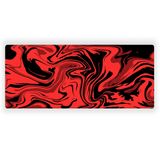 Porge Gaming Mouse Pad 90x40 Mouse Pad XXL Büyük Oyuncu Mouse Pad Speed Mousepad (Kırmızı-Siyah, 90x40 cm (3mm kalınlık))