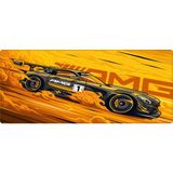 Porge Gaming Mouse Pad 90X40 Mouse Pad XXL Super Car Mouseped Büyük Mause Pad - 90x40 cm - Sarı
