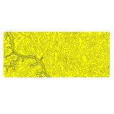 Porge Gaming Mouse Pad 90x40 XXL Büyük Oyuncu Mouse Pad Sarı Mouse Pad (River Yellow, 90x40 cm)