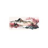 Porge Gaming Pembe Manzara 90x40 Oyuncu Mouse Pad