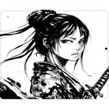 Porge Geishira Special Edition Speed Mouse Pad 48X40 cm E-Sports Mouse Pad - 480x400x3 mm - Speed - Beyaz