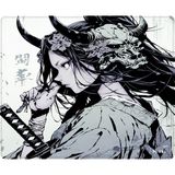 Porge Geishira Special Edition Speed Mouse Pad 48X40 cm E-Sports Mouse Pad - 500x500x4 mm - Hybrid - Açık Gri