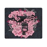 Porge Lingyun Series Esport Mouse Pad 48x40, 50x50 Mouse Pad (Speed (Premium Smooth), Black Uzi, 480x400x4 mm)