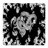 Porge Lingyun Series Esport Mouse Pad 48x40, 50x50 Mouse Pad (Speed (Premium Smooth), Dragon, 500x500x4 mm)