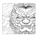 Porge Lingyun Series Esport Mouse Pad 48x40, 50x50 Mouse Pad (Speed (Premium Smooth), Lingyun White, 500x500x4 mm)