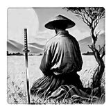 Porge Musashi Series Esport Mouse Pad 480x400-500x500 XXL Mouse Pad (Blade, 500x500x4 mm - Hybrid)
