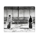 Porge Musashi Series Esport Mouse Pad 480x400-500x500 XXL Mouse Pad (Duel, 480x400x4 mm - Hybrid)