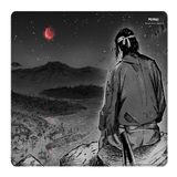 Porge Musashi Series Esport Mouse Pad 480x400-500x500 XXL Mouse Pad (Midnight, 500x500x4 mm - Speed)