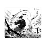 Porge Musashi Series Esport Mouse Pad 480x400-500x500 XXL Mouse Pad (Phantom, 480x400x4 mm - Hybrid)