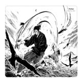 Porge Musashi Series Esport Mouse Pad 480x400-500x500 XXL Mouse Pad (Phantom, 500x500x4 mm - Speed)