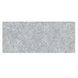 Porge Pro Gaming Mouse Pad 80x30 Speed Oyuncu Mouse Pad (Açık Gri, 80x30 cm (3mm kalınlık))
