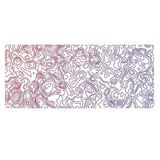 Porge Pro Gaming Mouse Pad 80x30 Speed Oyuncu Mouse Pad (Gökkuşağı, 80x30 cm (3mm kalınlık))