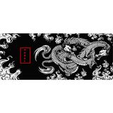 Porge Pro Gaming Siyah Dragon 70X30 cm XXL Büyük Oyuncu Mouse Pad