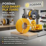 Porima Eco Smart Pla Filament SARI - Sarı