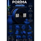Porima PLA Filament Sapphire Mavi Renk 1KG