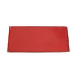 Porland 04ALM001591 Seasons Kırmızı 16x35 CM Baton Pasta Tabağı