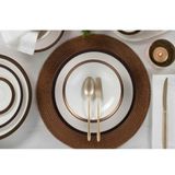 Porland 04ALM005234 12 Kişilik 60 Parça Copper Line Yemek Takımı
