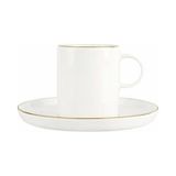 Porland 04ALM007754 200 cc Chopin Altın Yaldız Tabaklı Çay Fincanı