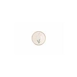 Porland 04ALM008011 Botanical Desen4 11 cm Çay Tabağı