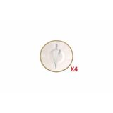 Porland 04ALM008017 11 cm Botanical Desen 11 Çay Tabağı