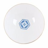 Porland 04A+P021326 20 cm Morocco Desen2 Mavi Çukur Tabak