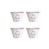 Porland 04LFH000379 Hope 8 cm 4'lü Kase