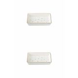 Porland 04LFH000587 Forest 7x11 cm 2'li Kahvaltı ve Meze Tabağı