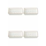 Porland 04LFH000587 Forest 7x11 cm 4'lü Kahvaltı ve Meze Tabağı