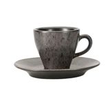 Porland 04SWA000278 75cc Stoneware Ironstone Tabaklı Kahve Fincanı
