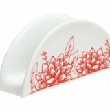 Porland 14 cm 6 Adet Red Manoir Desen 1 Peçetelik