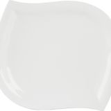 Porland 27 cm Leaf Beyaz Düz Tabak