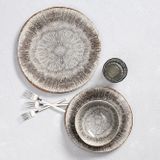 Porland 3 Parça Stoneware İris Yemek Takımı
