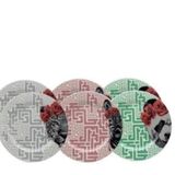 Porland 6 Parça Kaplan Panda Zebra Servis Tabağı