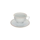 Porland Abbey Classic Seasons Gri Tabaklı 210 cc Çay Fincanı