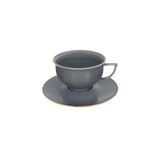 Porland Abbey Classic Seasons Koyu Gri Tabaklı 210 cc Çay Fincanı