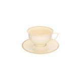 Porland Abbey Classic Seasons Sarı Tabaklı 210 cc Çay Fincanı