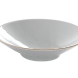 Porland Altın Yaldız 20 cm 6 Adet Çukur Tabak