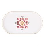 Porland Arabesque 28 cm 2 Adet Kayık Tabak