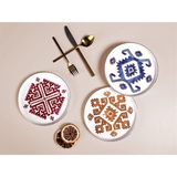 Porland Arabesque 6 Kişilik 18 cm Pasta Takımı